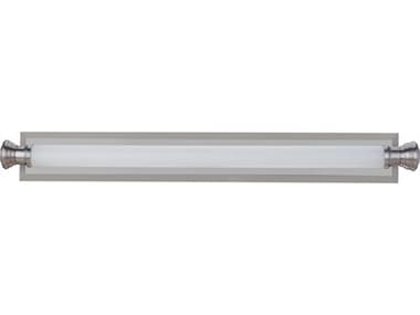 Craftmade Langston 36" Wide 1-Light Brushed Polished Nickel Glass LED Vanity Light CM14336BNKLED