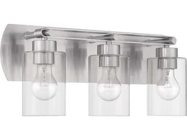 Craftmade Hendrix 3-Light Brushed Polished Nickel Vanity Light CM17621BNK3