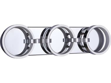 Craftmade Context 24" Wide 3-Light Chrome Vanity Light CM59303CHLED