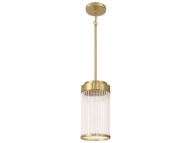 Craftmade Whittley 1-Light Satin Brass Mini Pendant CM60192SB