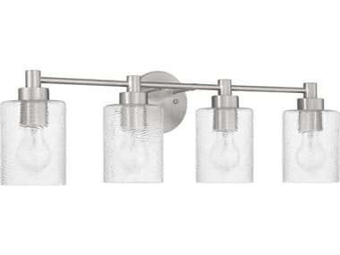 Craftmade Lyndsey 4-Light Brushed Polished Nickel Vanity Light CM60204BNK