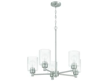 Craftmade Lyndsey 5-Light Brushed Polished Nickel Chandelier CM60225BNK