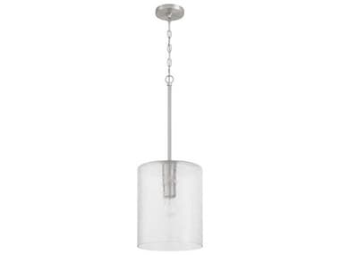 Craftmade Lyndsey 1-Light Brushed Polished Nickel Mini Pendant CM60292BNK