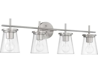 Craftmade Connell 4-Light Brushed Polished Nickel Vanity Light CM60404BNK