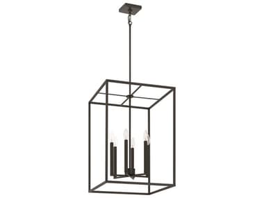 Craftmade Signature Foyer 6-Light Flat Black Pendant CM60636FB