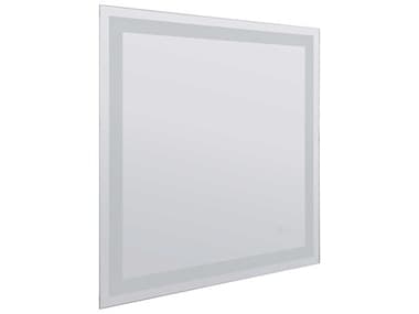 Craftmade White 30'' Square LED Wall Mirror CMMIR102W