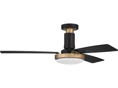 Craftmade Manning 1 - Light 52'' LED Ceiling Fan CMMNG52FBSB3