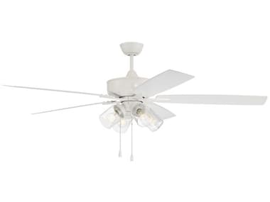 Craftmade Outdoor Super Pro 4 - Light 60'' LED Ceiling Fan CMOS104W5