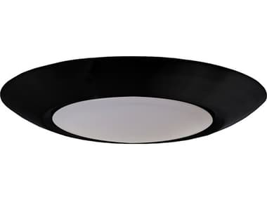 Craftmade Flat Black 1-light 6'' Wide Outdoor Ceiling Light CMX9006FBLED