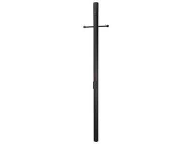 Craftmade Direct Burial Outlet Post with Pre-Wired Photocell and Convenience CMZ8994TB
