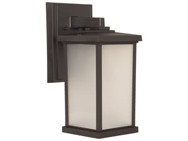 Craftmade Composite Lanterns 1-Light Outdoor Wall Light CMZA2414BZ