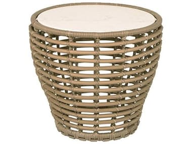 Cane Line Outdoor Basket Wicker Small Coffee Table Base CNO53200