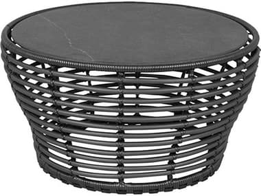 Cane Line Outdoor Basket Wicker Medium Coffee Table Base CNO53201