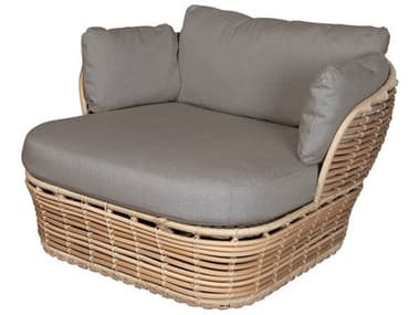 Cane Line Outdoor Basket Wicker Lounge Chair CNO54200