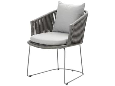 Cane Line Outdoor Moments Grey Soft Rope Dining Arm Chair CNO7441ROG