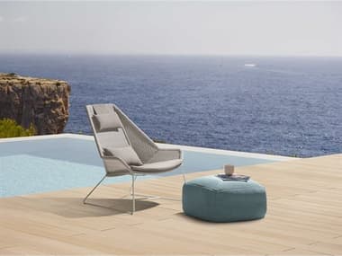 Cane Line Outdoor Breeze Aluminum Wicker Lounge Set CNOBRZELNGSET15
