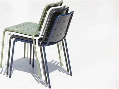 Cane Line Outdoor Copenhagen Aluminum Stackable Dining Side Chair Set CNOCPNHGENDINCHRSET2