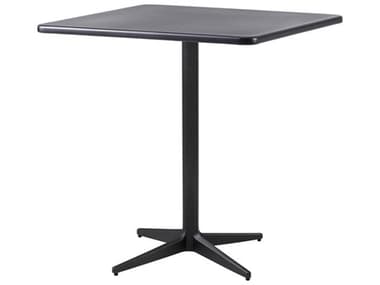 Cane Line Outdoor Drop Aluminum 29''Wide Square Bistro Table CNOP04650400