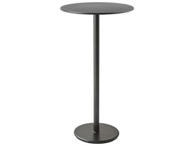 Cane Line Outdoor Go Aluminum 23'' Wide Round Bar Table CNOP0615045S