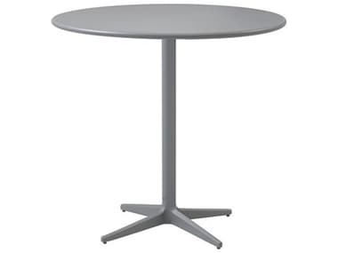 Cane Line Outdoor Drop Aluminum 31'Wide Round Bistro Table CNOP06550400