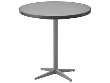 Cane Line Outdoor Drop Aluminum 29''Wide Round Bistro Table CNOP07250400