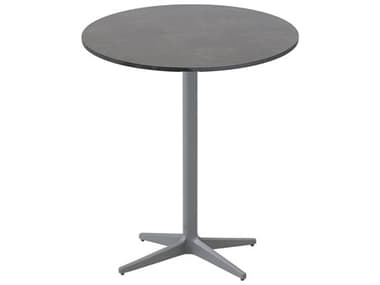 Cane Line Outdoor Drop Aluminum 27''Wide Round Bistro Table CNOP7050400