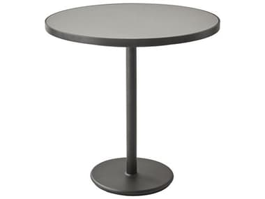 Cane Line Outdoor Go Aluminum 29''Wide Round Bistro Table CNOP75X75HPSDG5042