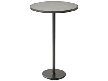 Cane Line Outdoor Go Aluminum 29''Wide Round Bar Table CNOP75X75HPSDG5045