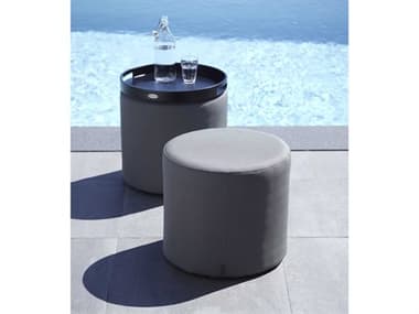 Cane Line Outdoor Relax Aluminum Ottoman Set CNORESTOTTMNSET