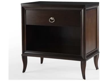 Century Furniture Tribeca 32" Wide 1-Drawer Brown Maple Wood Nightstand CNT33H224