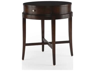 Century Furniture Tribeca 26" Round Wood End Table CNT33H628