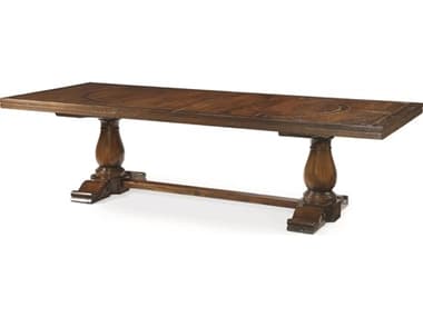 Century Furniture Marbella And Chateau Lyon 110-150" Extendable Rectangular Wood Dining Table CNT66H303