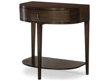 Century Furniture Citation Antonia 29" Wide 1-Drawer Brown Walnut Wood Nightstand CNTB1H222