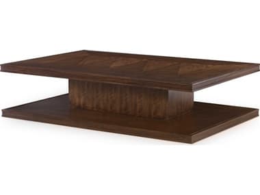 Century Furniture Citation Kirkwood 48" Rectangular Wood Brunette Coffee Table CNTB1H602