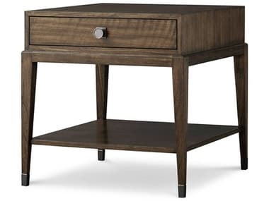 Century Furniture Citation Emerson 24" Rectangular Wood Brunette End Table CNTB1H621