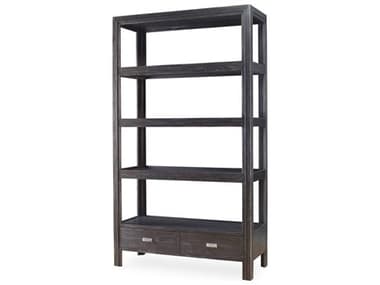 Century Furniture Camden Black Rustic Bookcase CNTB2B774