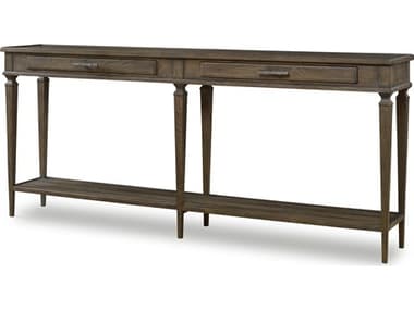 Century Furniture Camden Brown Rustic Console Table CNTB2H724