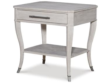 Century Furniture Camden White Rustic End Table CNTB2W626