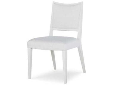 Century Furniture Corso White Upholstered Side Dining Chair CNTC11531V1