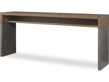 Century Furniture Casa Bella 80" Rectangular Wood Timber Grey Console Table CNTC5H721
