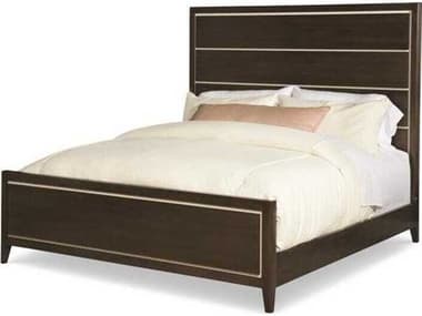 Century Furniture Aria Special Combo Brown Beech Wood Queen Panel Bed CNTC6C145