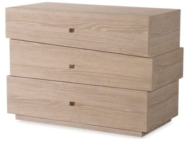 Century Furniture Cadence 40" Wide Sand Cerused Beige Oak Wood Accent Chest CNTCA2702