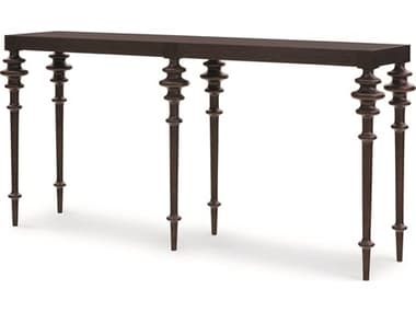 Century Furniture Cadence 72" Rectangular Wood Mocha Console Table CNTCA3722