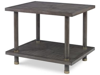 Century Furniture Curate 30" Rectangular Wood Mink End Table CNTCT1005MK