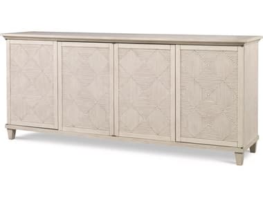 Century Furniture Curate 84" Beech Wood Peninsula Credenza Sideboard CNTCT2039PN