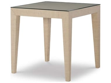 Century Furniture Curate 26" Square Glass Natural End Table CNTCT5049NT