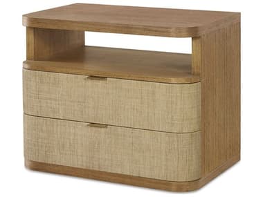 Century Furniture Curate Cruz 2-Drawers Brown Mahogany Wood Nightstand CNTCT6067