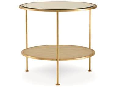 Century Furniture Monarch 26" Round Glass End Table CNTMN5577