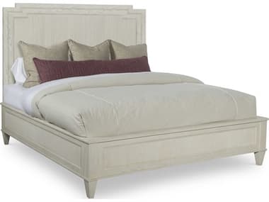 Century Furniture Monarch White Ash Wood King Platform Bed CNTMN5708K