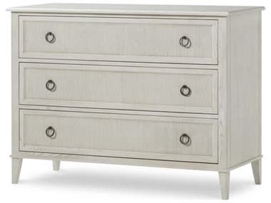 Century Furniture Monarch 48" Wide Chalk White Ash Wood Accent Chest CNTMN5804